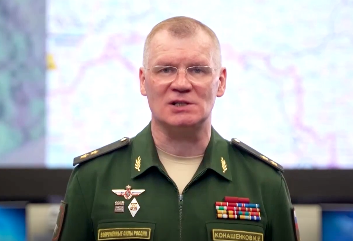 Konashenkov acknowledges Russian retreat of north Bakhmut image