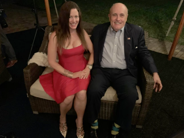 Noelle Dunphy alleges Giuliani and Trump were selling pardons for $2 million dollars image